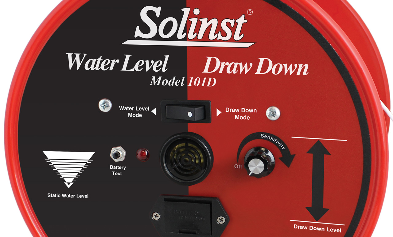 101d-water-level-drowdown-meter Freatimetro Solinst Drow Down Meter 101D